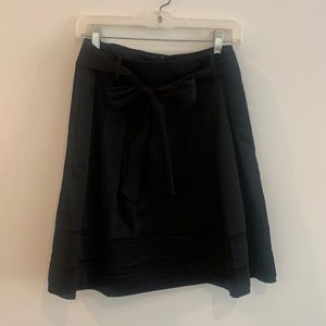 Black A-line Skirt